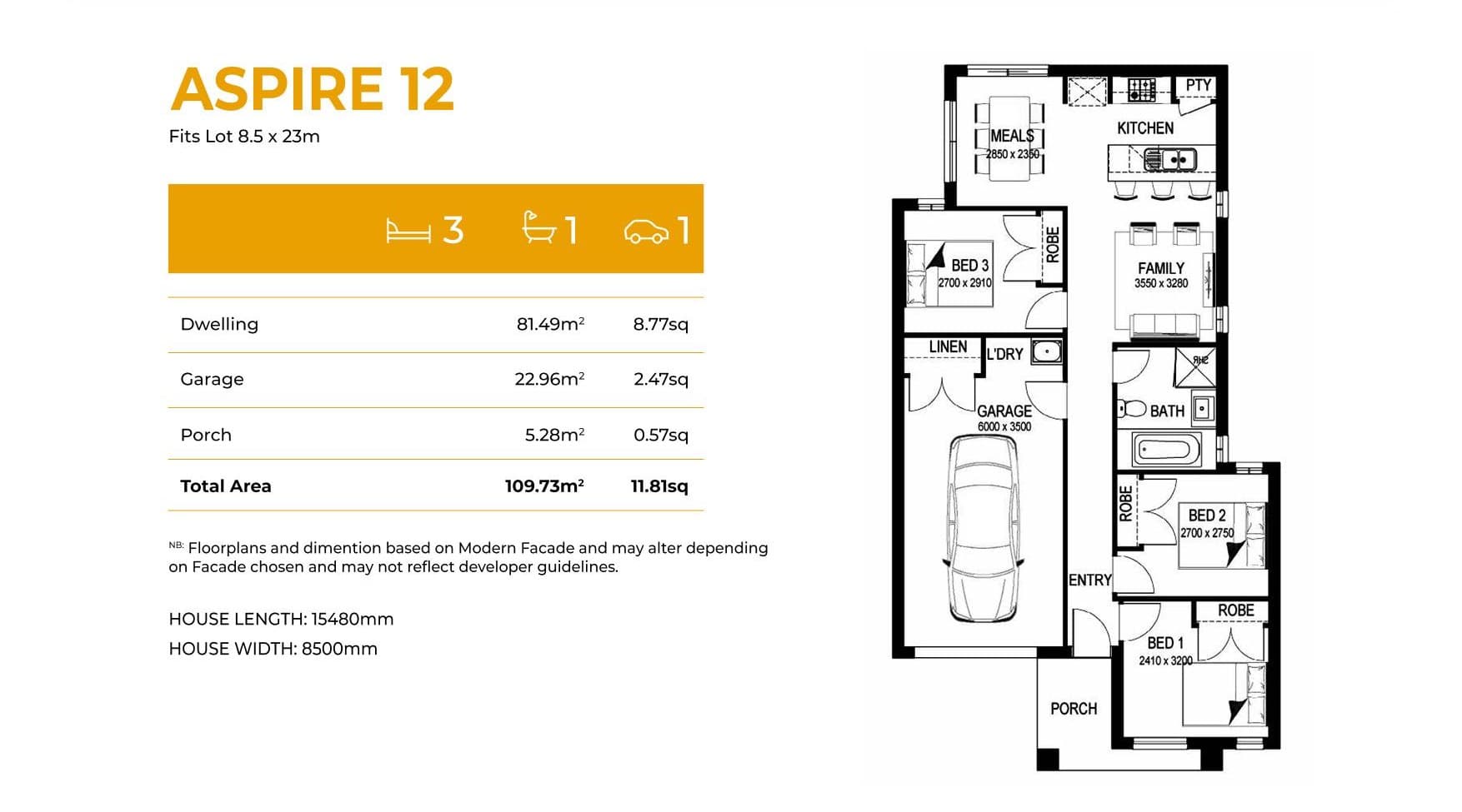 Aspire 12 elevation