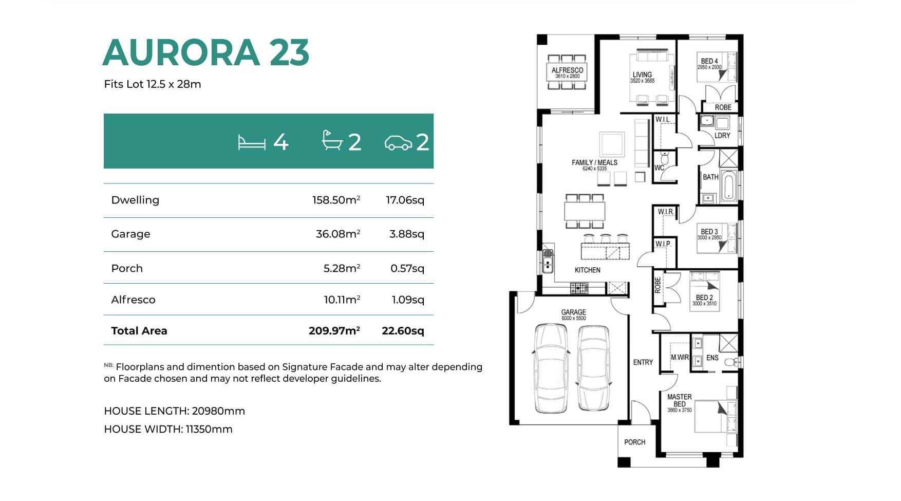 Aurora 23 elevation