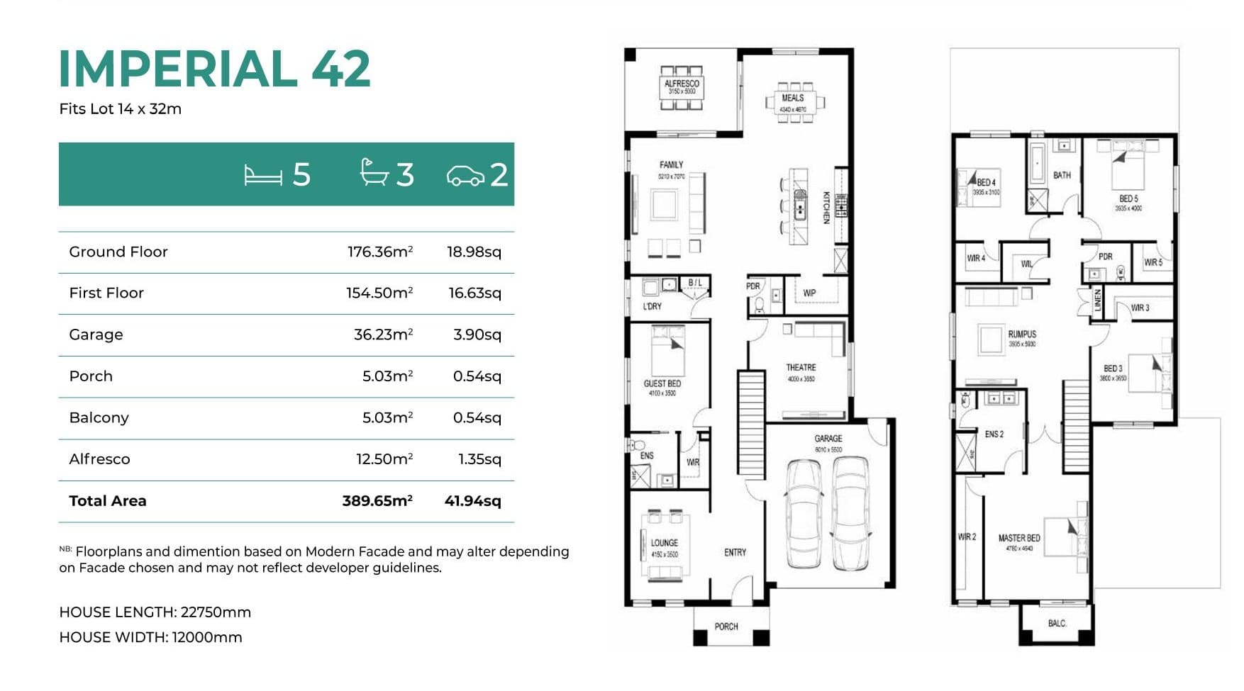 Imperial 42 elevation