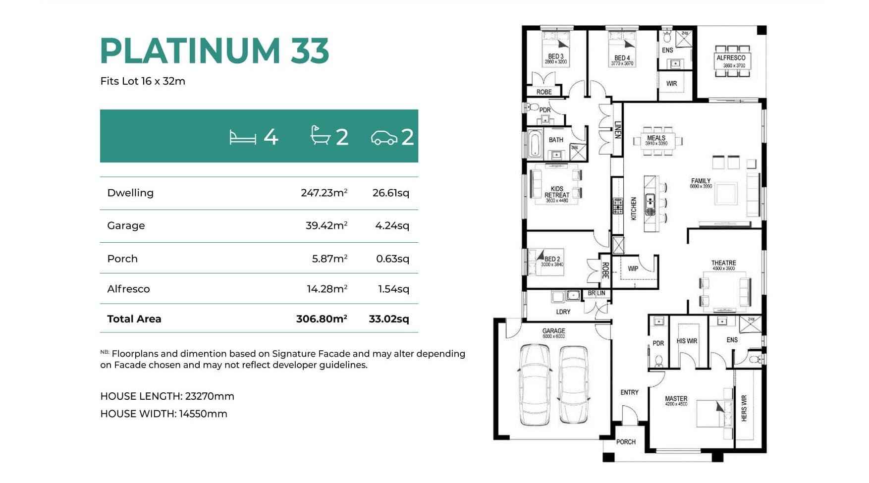 Platinum 33 elevation