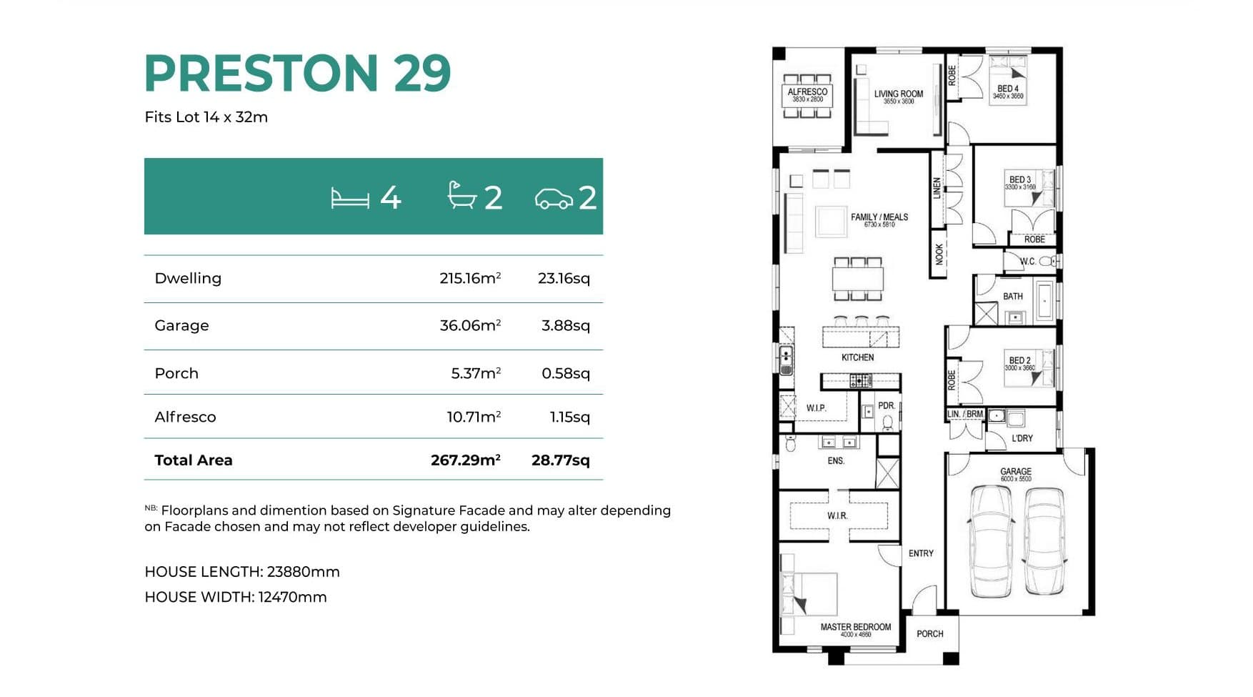 Preston 29 elevation