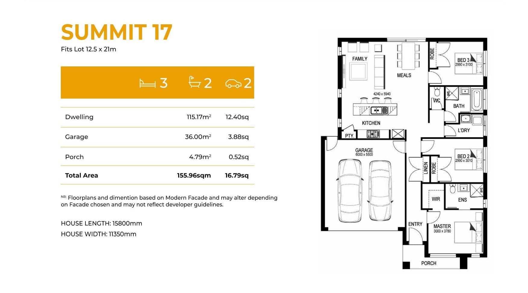 Summit 17 elevation