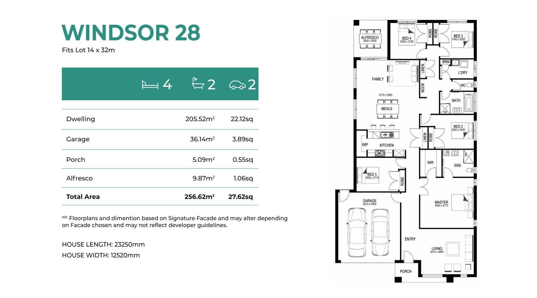 Windsor 28 elevation